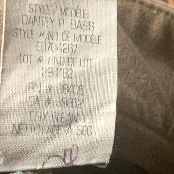 Theory Skinny Leggings Stretch Pants Size 8 Brown - Picture 7 of 10